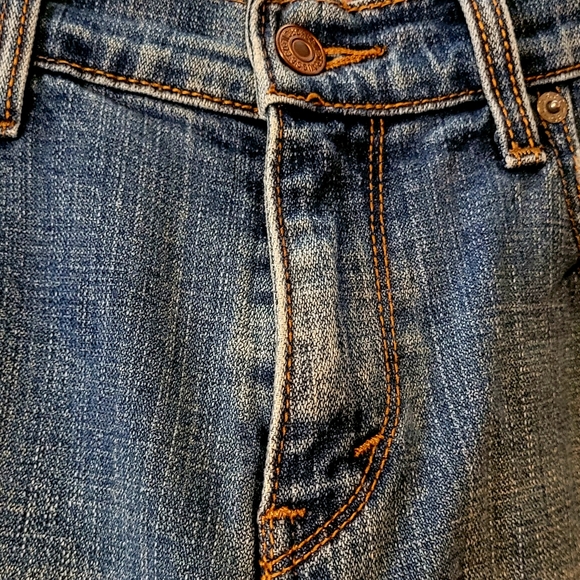 Womens Levi Jeans straight leg Size 8 Long - Picture 5 of 6